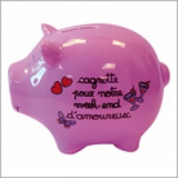 Tirelire gm rse amoureux
