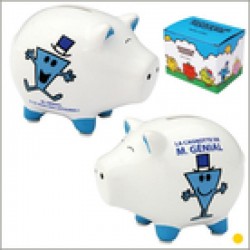 Tirelire cochon mr genial