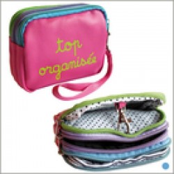 Trousse 3 poches top...