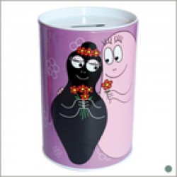 Tirelire metal rde / pot...
