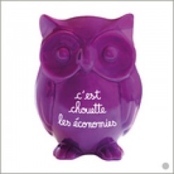 Tirelire chouette les...