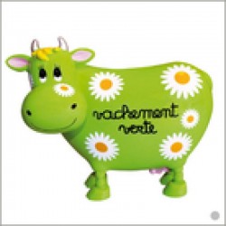 Tirelire vache vachement verte
