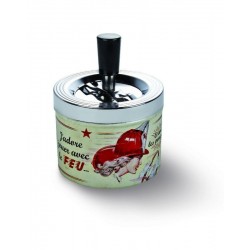 Cendrier poussoir pompier