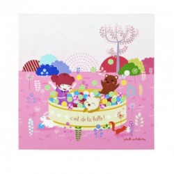 Toile 30x30 c'est de la...