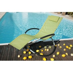 Lit bain de soleil cercle...