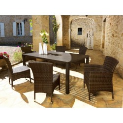 Table milano brush metis