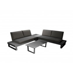 Miami set&coussins -grey