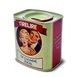 Tirelire l'homme ideal