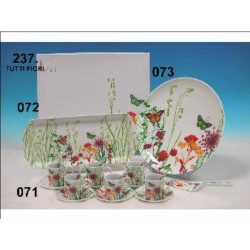 Coffret 6 tasses a cafe +...
