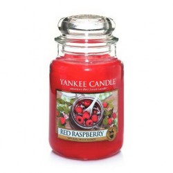 Bougie framboise rouge...