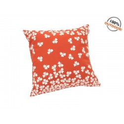 Coussin trefle 4444 corail