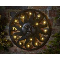 Soleil celeste avec leds