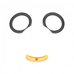 Lampe mickey d16.5-h25-carbone