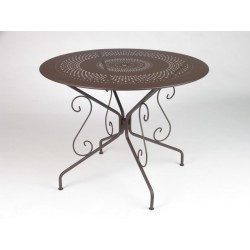 Table montmartre d96 rouille