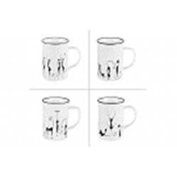 Coffret 4 mug fh 36.5cl...