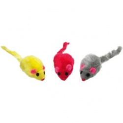Souris peluches 9p