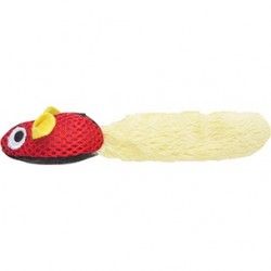 Souris noir/jaune/rouge 7cm