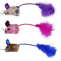 Souris glamour 3p mohaire