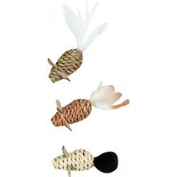 Souris x3 jonc de mer nature