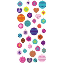 Puffies noel boules tendance