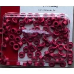 Oeillets rouge 5mm