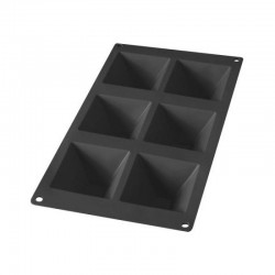 Gourmet moule pyramide 6p noir