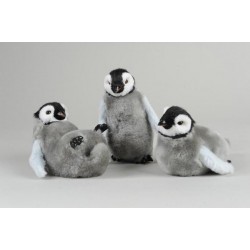 Pingouin gris en fourrure...