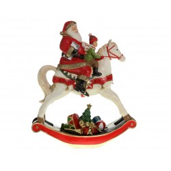 Pere noel poly a/enfant sur...