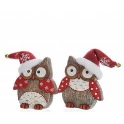 Hibou ceram a/bonnet a...