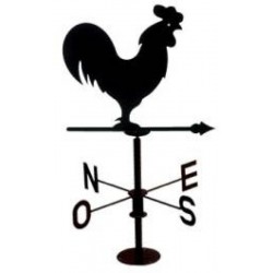 Girouette coq - 70 x 46 cm...