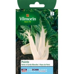 Poiree verte carde blanche