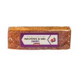Pain d'epices tranché figue...